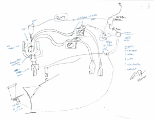 Sketch of system diagram